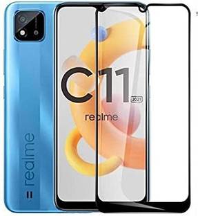EITANSHA CREATION Edge To Edge Tempered Glass for Realme C11 (2021)