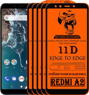 CYOR Edge To Edge Tempered Glass for Mi A2