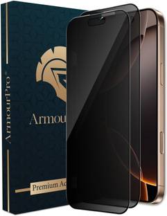 ArmourPro Edge To Edge Tempered Glass for iPhone 16 Pro Max, Apple iPhone 16 Pro Max, Privacy Anti Spy Glass