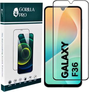 GORILLA PRO Edge To Edge Tempered Glass for Samsung Galaxy F36 5G, Samsung Galaxy M36 5G