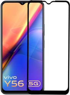 HUPSHY Edge To Edge Tempered Glass for Vivo Y56 5G