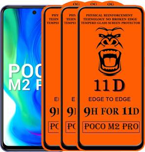 Xester Edge To Edge Tempered Glass for Poco M2 Pro