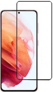 ONCRAVES Edge To Edge Tempered Glass for Samsung Galaxy S21 5G | Fingerprint Working | Scratch Resistant.