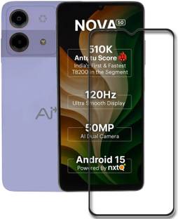 SNMART Edge To Edge Tempered Glass for Ai+ Nova 5G
