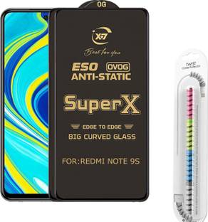 CYOR Edge To Edge Tempered Glass for REDMI NOTE 9S