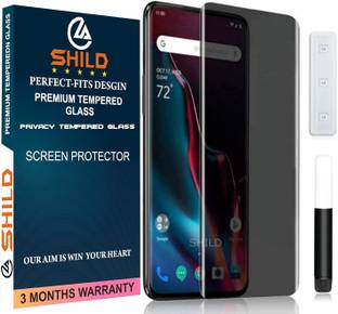 shild Edge To Edge Tempered Glass for Oppo Reno 10 Pro Plus, Privacy Tempered Glass for Oppo Reno 10 Pro Plus