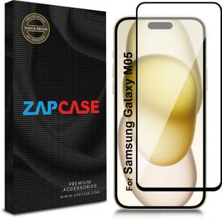 Zapcase Edge To Edge Tempered Glass for Samsung Galaxy M05