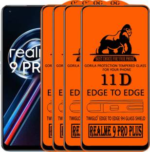 TWIGLO Edge To Edge Tempered Glass for REALME 9 PRO PLUS