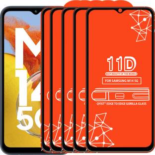 Qyist Edge To Edge Tempered Glass for Samsung M14 5G