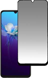 TEXOVERA Edge To Edge Tempered Glass for vivo V20, OPPO F15, OPPO F17, vivo V20 SE, vivo V21 5G, vivo V21e, Oppo Reno 3, Matte Ceramic Guard