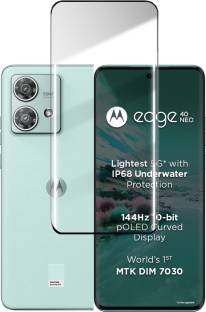 KWINE CASE Edge To Edge Tempered Glass for Motorola Edge 40 Neo
