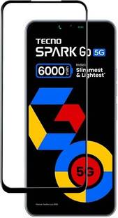 DSCASE Edge To Edge Tempered Glass for Tecno Spark Go 5G
