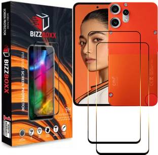 BizzBoxx Edge To Edge Tempered Glass for CMF by Nothing Phone 2 Pro 5G, CMF Phone 2 Pro, CMF Phone2 Pro, Phone 2 Pro, Precise Curved Edges, Scratch Guard, temper glass guard, screen guard, 6.77 Inch With Installation Kit