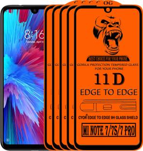 CYOR Edge To Edge Tempered Glass for REDMI NOTE 7 PRO