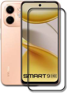 INFINITYWORLD Edge To Edge Tempered Glass for Infinix Smart 9 HD