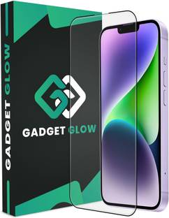 Gadget Glow Edge To Edge Tempered Glass for iPhone 14 Plus, Apple iPhone 14 Plus, Apple 14 Plus, iPhone 13 Pro Max, Apple iPhone 13 Pro Max, Apple 13 Pro Max ( Flare Glass)