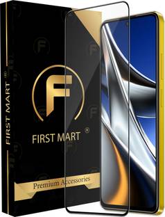 FIRST MART Edge To Edge Tempered Glass for Poco X4 Pro 5G, Poco X4 Pro