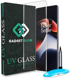 Gadget Glow Edge To Edge Tempered Glass for OnePlus 11R 5G, One Plus 11R 5G, 1+ 11R 5G, OnePlus 11R, OnePlus 11 5G, One Plus 11 5G, 1+ 11 5G, OnePlus 11, OnePlus 10 Pro 5G, One Plus 10 Pro 5G, UV Glue Screenguard