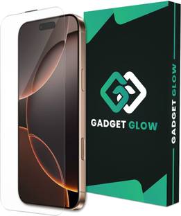 Gadget Glow Edge To Edge Tempered Glass for Apple iPhone 16 Pro Max, IPhone 16 Pro Max, 16 Pro Max, Borderless Clear Glass