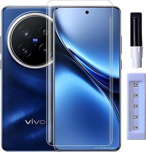 Blackwik Edge To Edge Tempered Glass for for Vivo X200 Pro 5G Advanced Border Less Full Edge to Edge UV Screen Protector and Easy Installation Kit