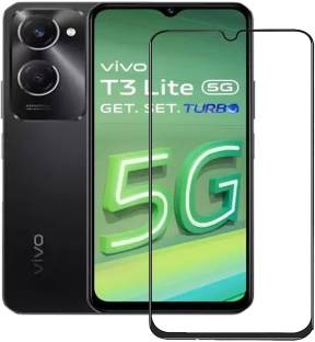 NSTAR Edge To Edge Tempered Glass for Vivo T3 Lite, Vivo T3 Lite 5G