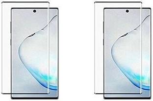 Maxboost Edge To Edge Tempered Glass for Samsung Galaxy Note 10 (6.3 inch) Advanced Black Border Screen Protector