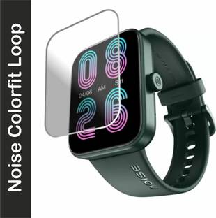 JSGROWITTECH Edge To Edge Tempered Glass for Noise Colorfit Loop Advanced BT Calling Smart Watch