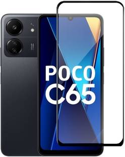 KWINE CASE Edge To Edge Tempered Glass for Poco C65