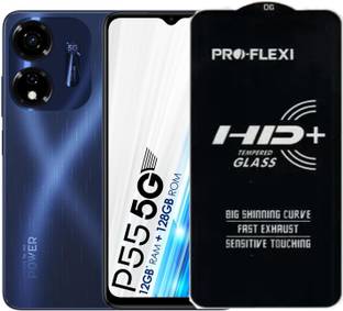 SM Styles Edge To Edge Tempered Glass for Itel P55 5G