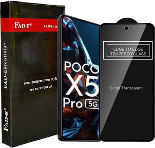 FAD-E Edge To Edge Tempered Glass for POCO X5 Pro 5G, POCO X5 Pro, Redmi Note 12 Pro 5G, Redmi Note 12 Pro Plus 5G