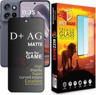BizzBoxx Edge To Edge Tempered Glass for Motorola Edge 50 Neo, Edge 50 Neo, 50 Neo, Edge 50 Neo D+ AG Matte, temper glass, Matte temper glass, screen guard, temper glass, D+ AG Matte, With Camera Cut