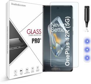Doubledicestore Edge To Edge Tempered Glass for oneplus 12r
