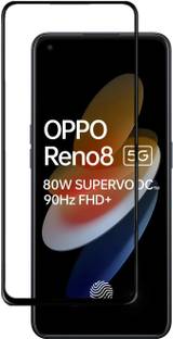 TESPARK Edge To Edge Tempered Glass for OPPO Reno8, Reno8 5G, OPPO Reno8 5G