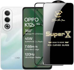 SM Styles Edge To Edge Tempered Glass for Oppo K12x 5G
