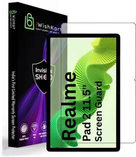 iWishKart Edge To Edge Tempered Glass for Realme Pad 2 11.5 Inch, Military grade Edge to Edge Premium gorilla glass with Self Installation Guide - Wet & Dry wipes, Dust Absorber