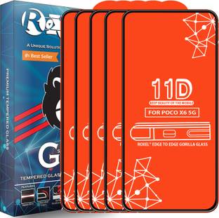 Roxel Edge To Edge Tempered Glass for POCO X6 5G