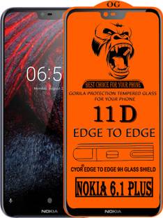 CYOR Edge To Edge Tempered Glass for Nokia 6.1 Plus