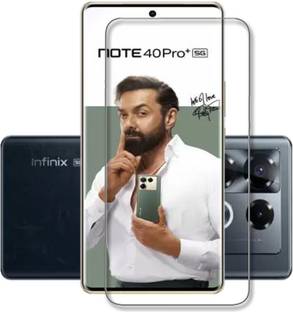 NKCASE Edge To Edge Tempered Glass for Infinix Note 40 Pro+ 5G, Infinix Note 40 Pro Plus 5G, (UV)