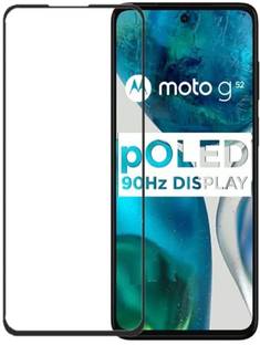 EITANSHA CREATION Edge To Edge Tempered Glass for Moto G52
