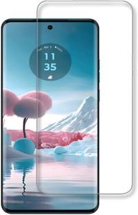 INFINITYWORLD Edge To Edge Tempered Glass for Motorola Edge 40 Neo, Motorola Edge 40, Motorola Edge 30 Fusion, (UV)