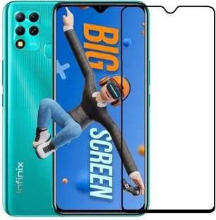 DMJHP एज टू एज टेम्पर्ड ग्लास Infinix Hot 12 के लिए