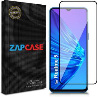 Zapcase Edge To Edge Tempered Glass for Realme 5
