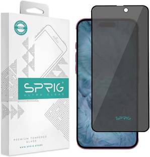 Sprig Edge To Edge Tempered Glass for Apple iPhone 16 Plus, IPHONE 16 PLUS