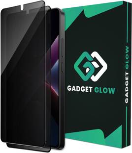 Gadget Glow Edge To Edge Tempered Glass for Poco X7 Pro 5G, Poco X7 Pro, Privacy Anti Spy Glass