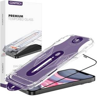 CZARTECH Edge To Edge Tempered Glass for Apple iPhone XR, Apple iPhone 11