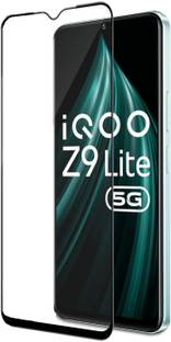9H Edge To Edge Tempered Glass for iQOO Z9 Lite 5G-| Screen Protector Full HD Quality Tempered Glass A...