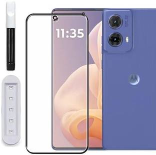 ASVALBUY Edge To Edge Tempered Glass for Motorola G85 5G, Moto G85 5G