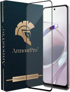 ArmourPro Edge To Edge Tempered Glass for Redmi 13 5G, Redmi 13, Redmi 12 4G, Redmi 12 5G, Redmi 12, Black Border OG Glass