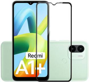 HUPSHY Edge To Edge Tempered Glass for REDMI A1+