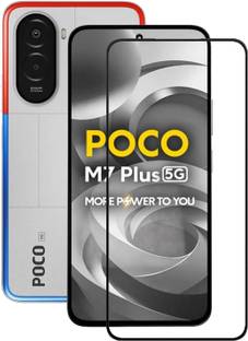Chronic Edge To Edge Tempered Glass for POCO M7 Plus 5G, poco M7 Plus 5G